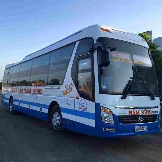 Xe Năm Rùm Bên hông xe Giường nằm 40 chỗ
