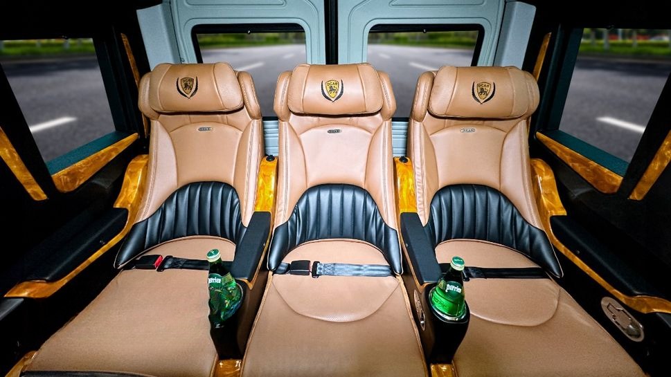 Xe Thảo Kim Ngân Ghế ngồi Nội thất Limousine 9 chỗ