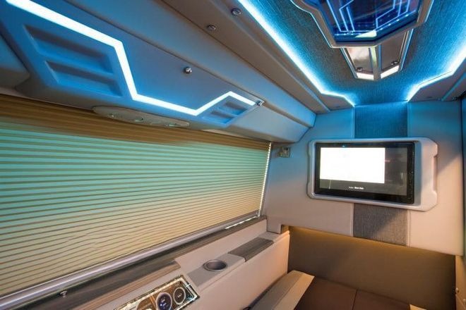 Xe Kim Chi 265 Giường nằm Nội thất Limousine giường phòng 22 chỗ - WC