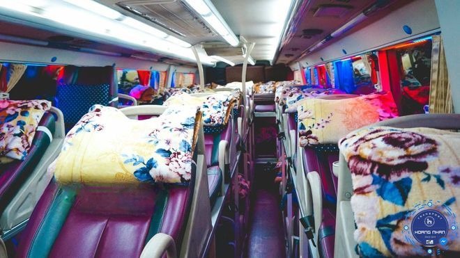 Xe Lovabus Nội thất Giường nằm GIường nằm 43 chỗ (190, 204)