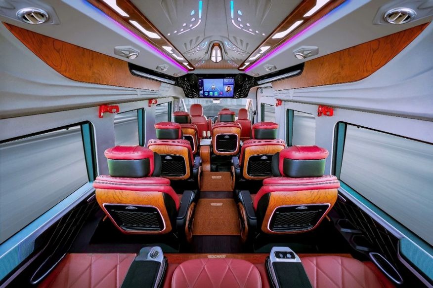 Xe Đất Mới Limousine VIP Nội thất Limousine 11 chỗ