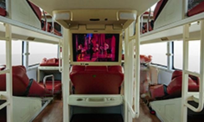 Xe Sao Limousine Nội thất Giường nằm 36 chỗ