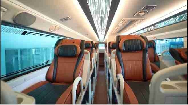 Xe Cát Thiên Hải Limousine Giường nằm Nội thất Tiện ích Giường nằm 44 chỗ