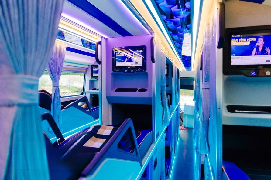 Xe Thanh Huy (Cam Ranh) Ghế ngồi Nội thất Giường nằm 34 chỗ