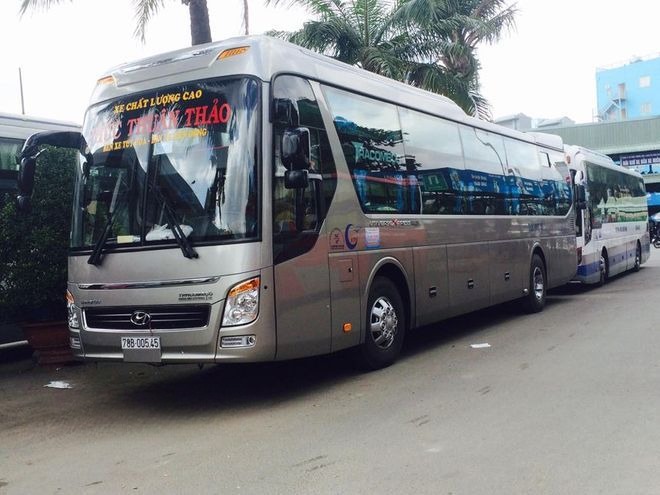 Xe Thuận Thảo Bên hông xe 