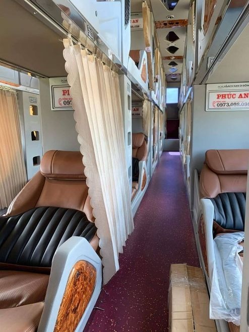 Xe Phúc An Nội thất Limousine 34 Giường VIP