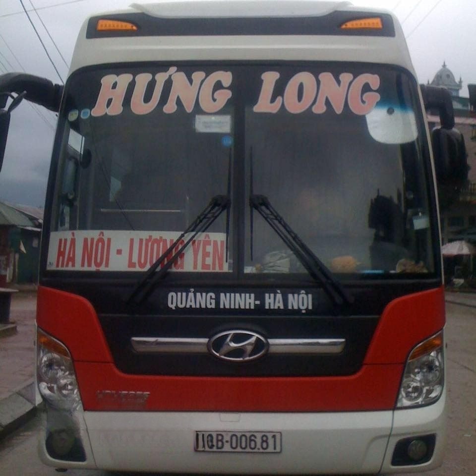 Xe Hưng Long (Bình Liêu) Mặt trước xe Ghế ngồi 34 chỗ