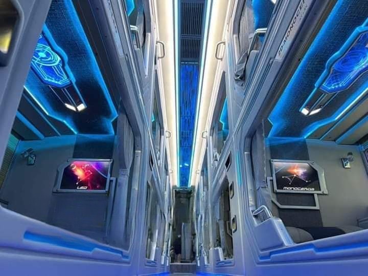 Xe Tân Quang Dũng Express Giường nằm Tiện ích Nội thất 