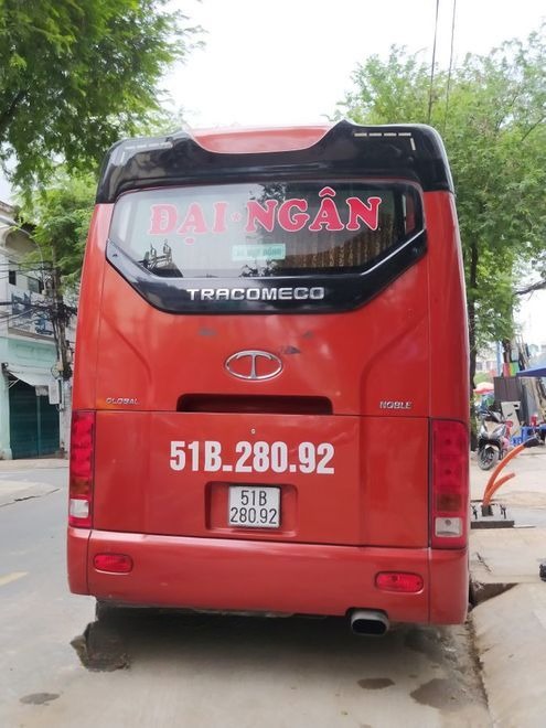 Xe Đại Ngân Mặt sau xe Ghế ngồi 29 chỗ