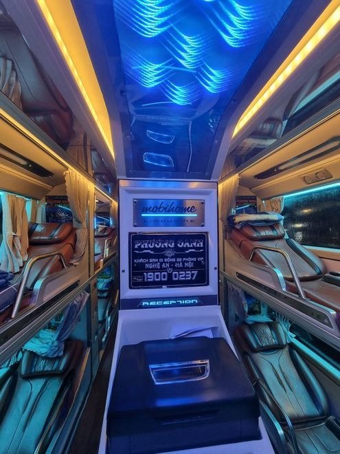 Xe Phương Oanh Tiện ích Nội thất Limousine giường nằm 34 phòng