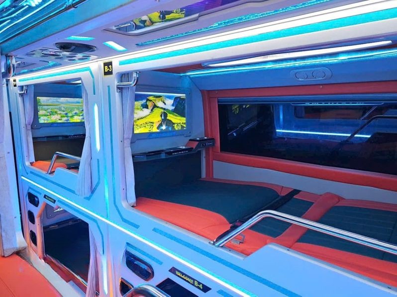 Xe Trùng Khánh Limousine Tiện ích Limousine giường phòng 24 chỗ