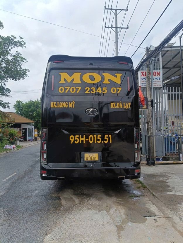 Xe Mon Mặt sau xe Giường nằm 34 chỗ