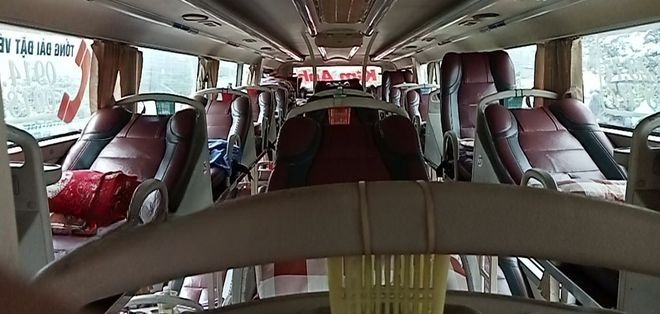 Xe Kim Anh (Kon Tum) Nội thất Tiện ích Giường nằm 43 chỗ