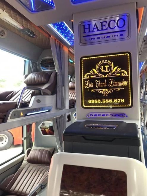 Xe Liên Thanh (Mộc Châu) Nội thất Limousine giường nằm 34 chỗ