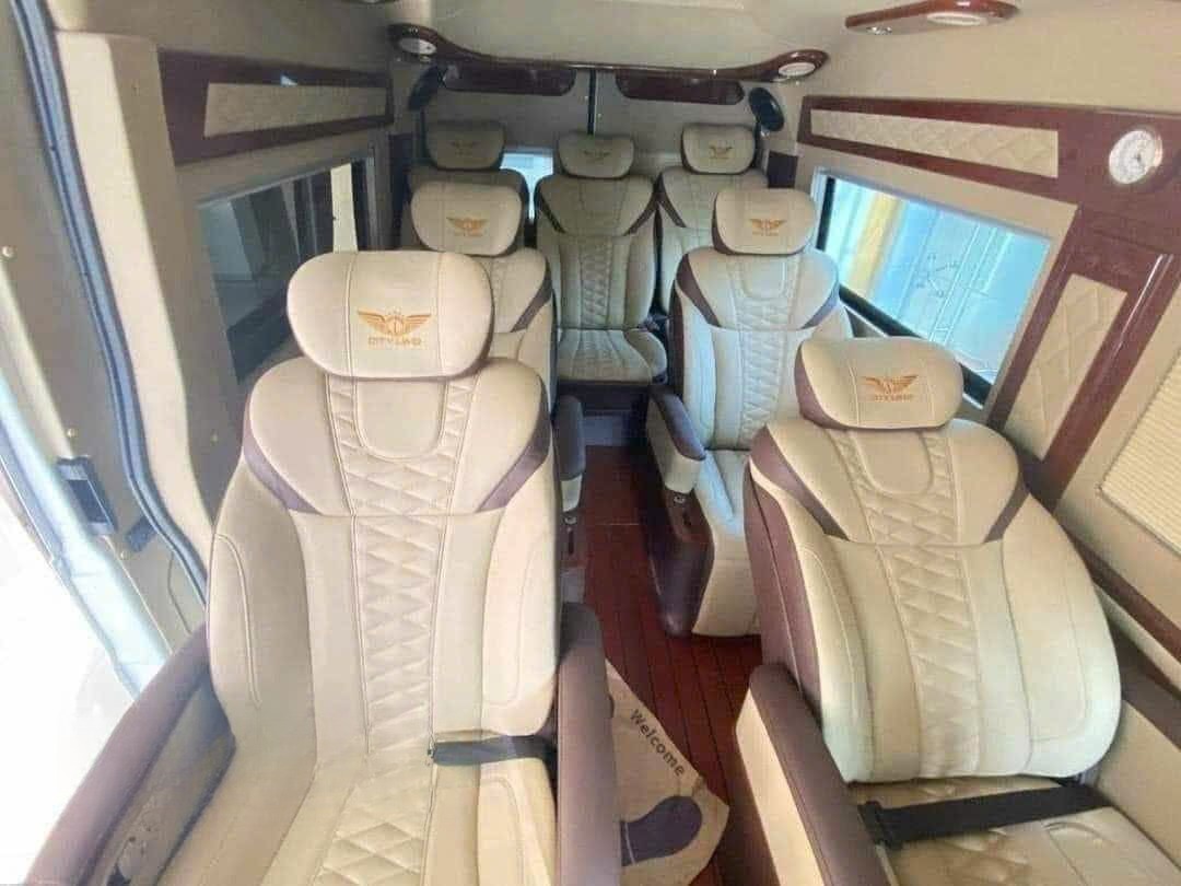 Xe Tân Mai Limousine Nội thất Limousine 9 chỗ