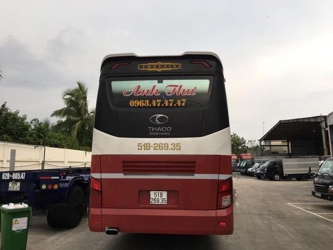 Xe Anh Thư (Buôn Hồ) Mặt sau xe 