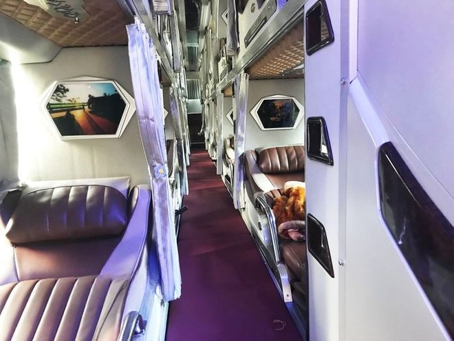 Xe Liên Thanh (Mộc Châu) Giường nằm Limousine giường nằm 34 chỗ