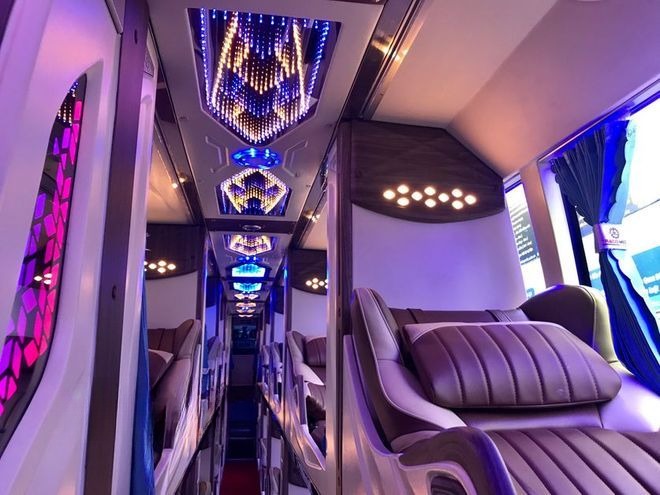 Xe Lovabus Giường nằm Nội thất Limousine giường nằm 34 chỗ