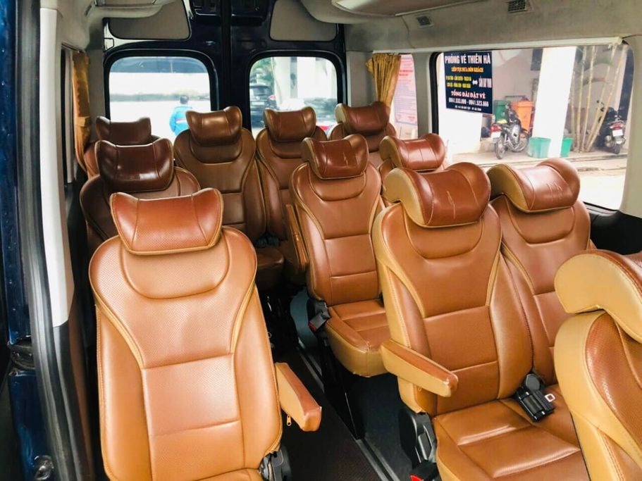 Xe Phòng vé Sân bay Thiên Hà Ghế ngồi Tiện ích Nội thất Ghế ngồi 29 chỗ