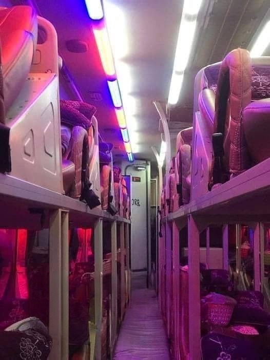 Xe Mạnh Hà (Tây Ninh) Giường nằm Tiện ích Nội thất Giường nằm 40 chỗ