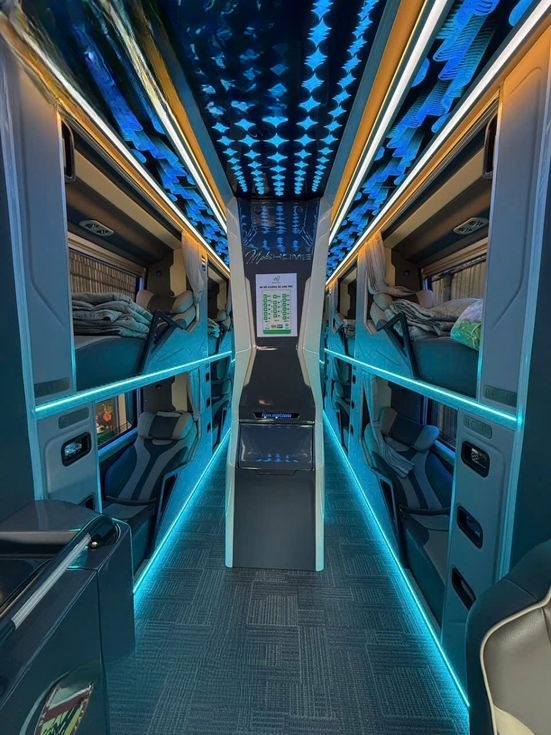 Xe Anh Thư (Đắk Nông) Giường nằm Tiện ích Nội thất Limousine 34 giường