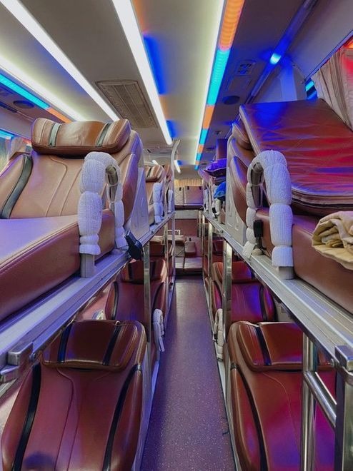 Xe An Bình (Thái Bình) Giường nằm Nội thất Giường nằm 40 chỗ