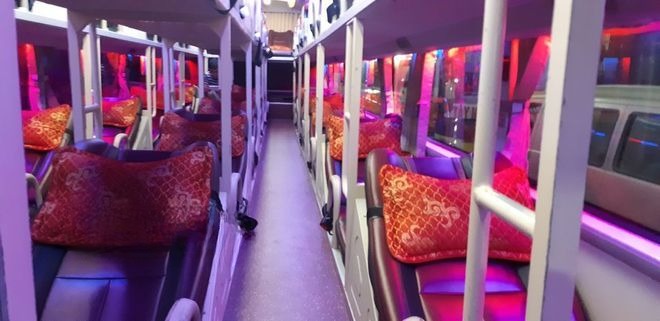 Xe Chơn Mỹ Limousine Nội thất Giường nằm 44 chỗ