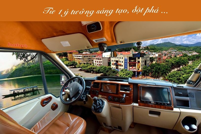 Xe Hà Lan Nội thất VIP Limousine 9 chỗ