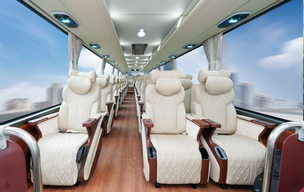 Xe G8 SAPA OPEN TOUR Ghế ngồi Tiện ích Nội thất Limousine 28 chỗ