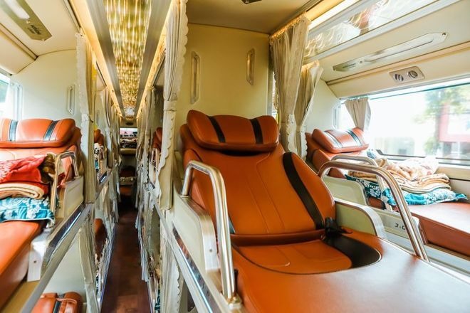 Xe Thanh Trân Nội thất Giường nằm 34 chỗ