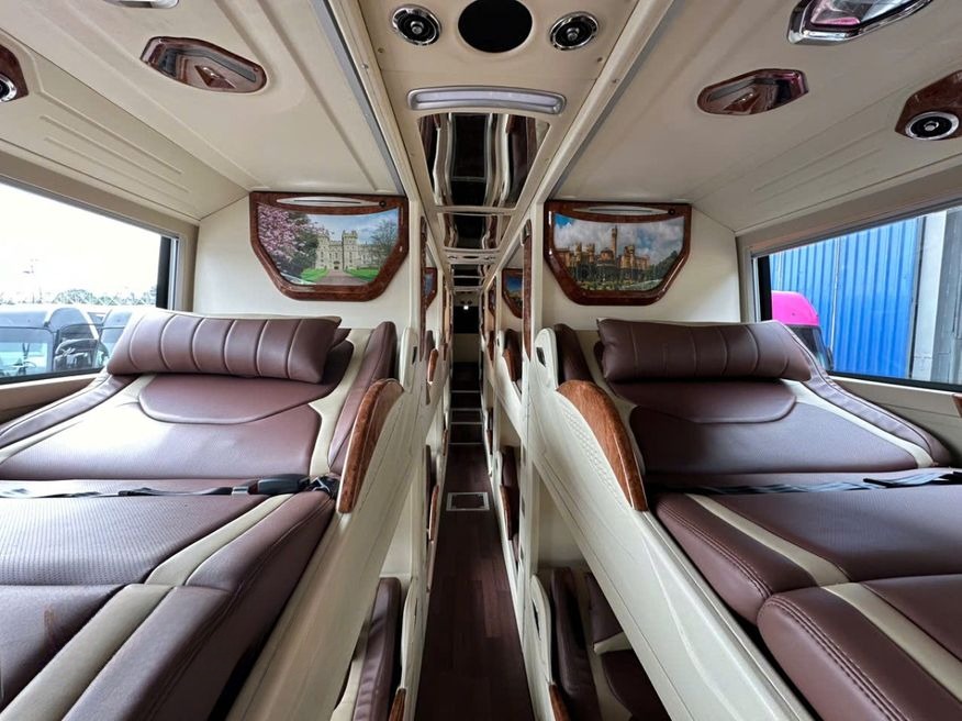 Xe Quang Đông (Đắk Lắk) Giường nằm Tiện ích Nội thất Limousine 24 phòng