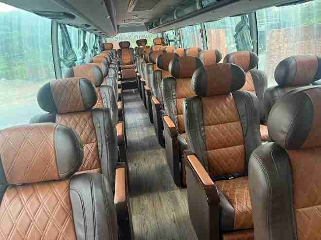 Xe Nam Việt (Tây Ninh) Nội thất Ghế ngồi 45 chỗ