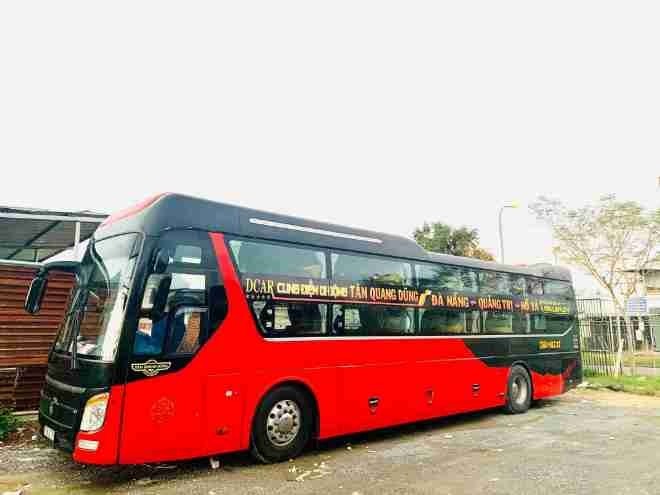 Xe Tân Quang Dũng Limousine Bên hông xe Giường nằm 45 chỗ