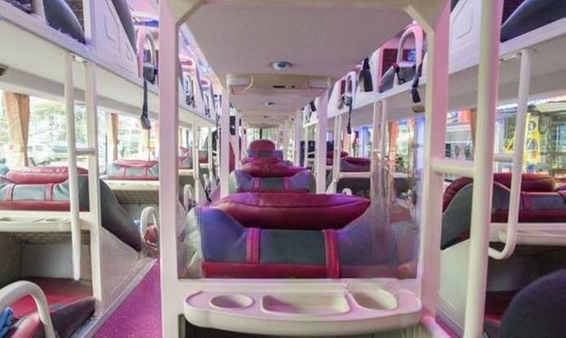 Xe Lovabus Giường nằm Nội thất Giường nằm 41 chỗ