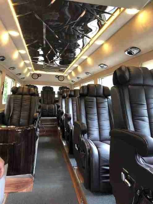 Xe VIP Hà Tùng Nội thất Limousine 15 chỗ