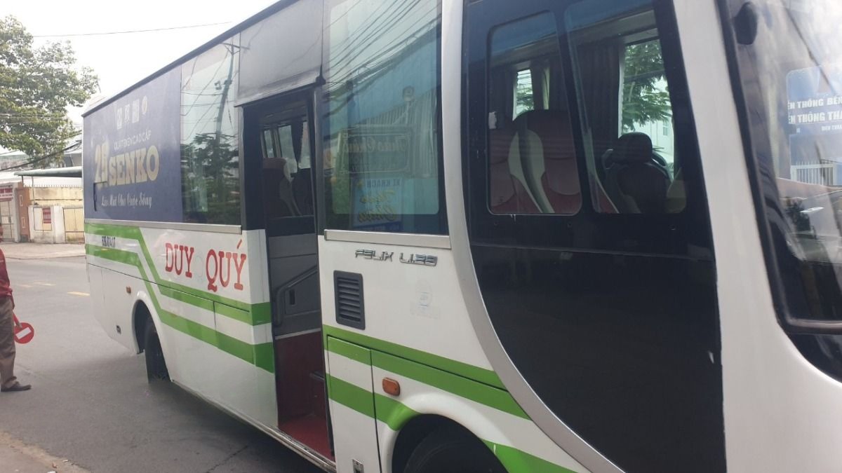 Xe Thảo Châu Bên hông xe Ghế ngồi 28 chỗ (Mới)