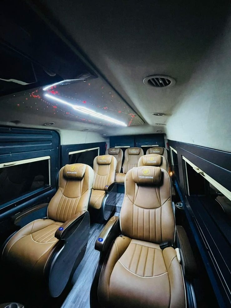 Xe G5Car Ghế ngồi Nội thất Limousine 9 chỗ