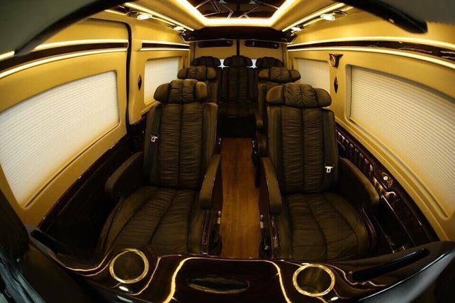 Xe Minh Hiếu Limousine Ghế ngồi Limousine 9 chỗ VIP