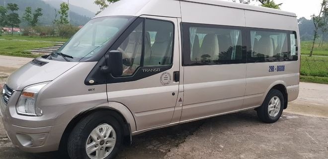 Xe Nhật Nam Limousine Bên hông xe Ghế ngồi 16 chỗ