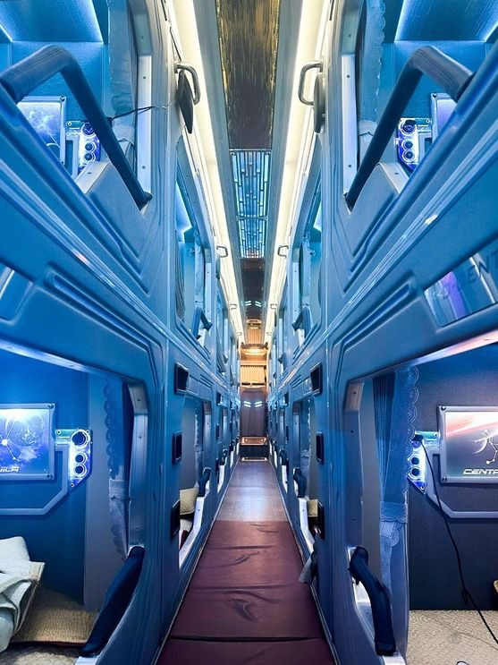 Xe Tân Tùng Giường nằm Tiện ích Nội thất Limousine 22 phòng