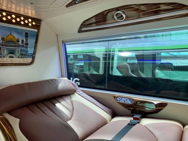 Xe Dũng Lệ Giường nằm Tiện ích Nội thất Limousine 22 Phòng Đôi