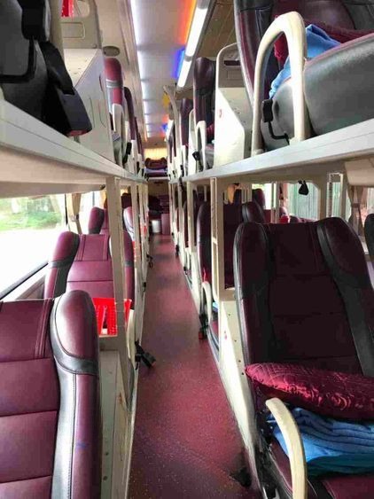 Xe Phượng Thu Nội thất Tiện ích Giường nằm 44 chỗ
