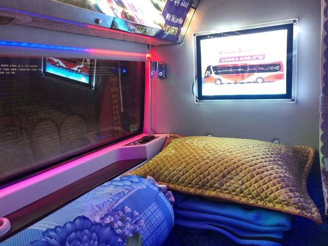 Xe Trà Lan Viên Giường nằm 