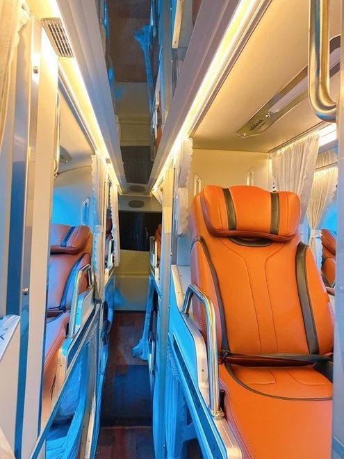 Xe Dũng Lệ Nội thất Limousine Giường nằm 34 chỗ