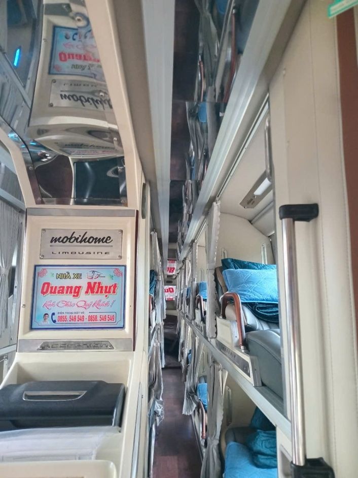 Xe Quang Nhựt Giường nằm Tiện ích Nội thất Limousine 34 phòng