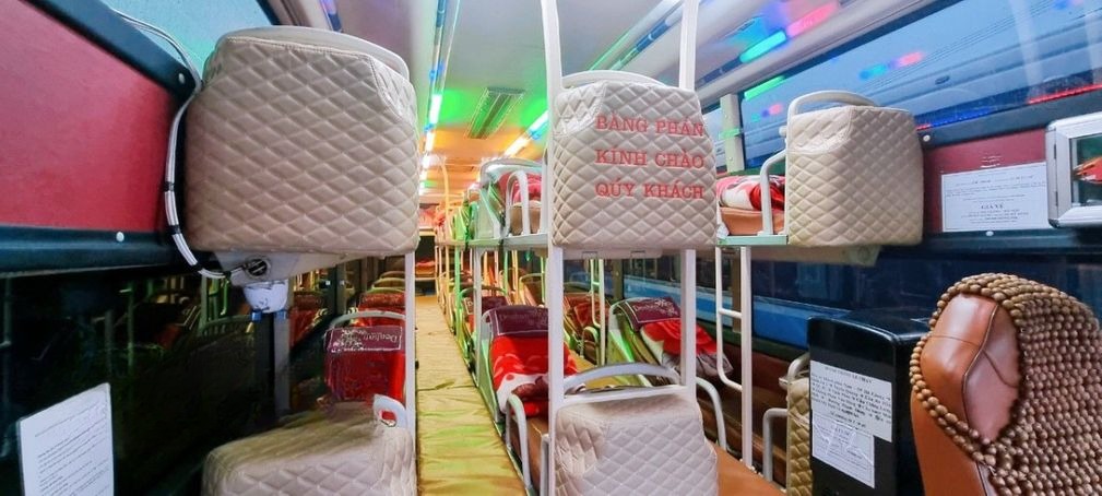 Xe Bằng Phấn Nội thất Giường nằm 40 chỗ