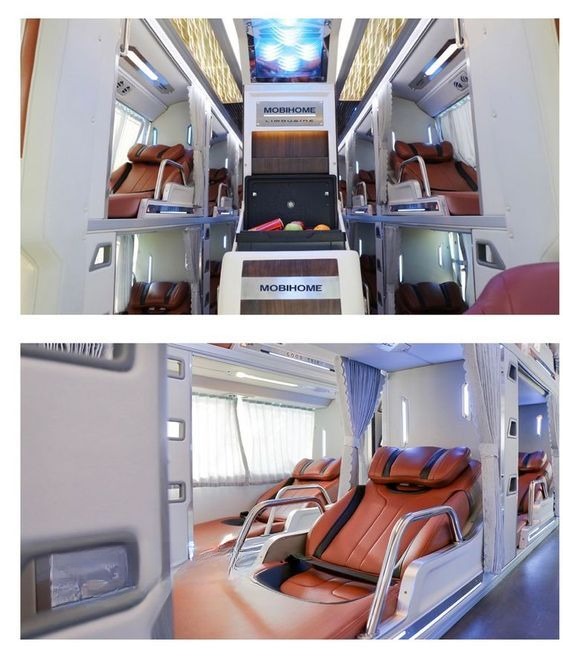 Xe Camel Travel Tiện ích Nội thất Giường nằm Limousine 32 giường phòng