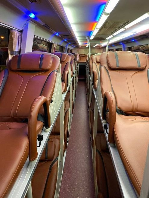 Xe An Anh Limousine Giường nằm Nội thất Tiện ích Giường nằm 40 chỗ