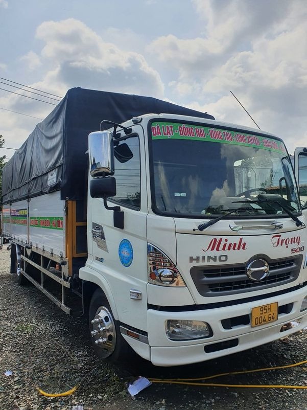 Xe Minh Trọng  Mặt trước xe Bên hông xe Xe Tải