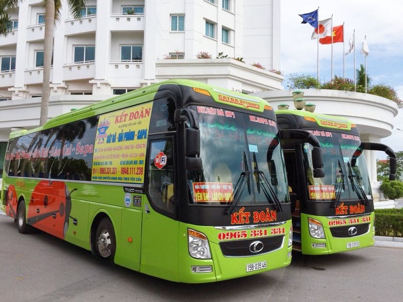 Xe Kết Đoàn (Hải Phòng) Mặt trước xe Bên hông xe Ghế ngồi 41 chỗ